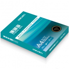 得力（deli） 7351 A4 珊瑚海复印纸 80g 500张/包 8包/箱