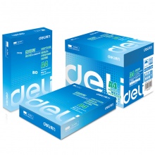 得力（deli） 7419 莱茵河复印纸 80g/A4/5包/箱